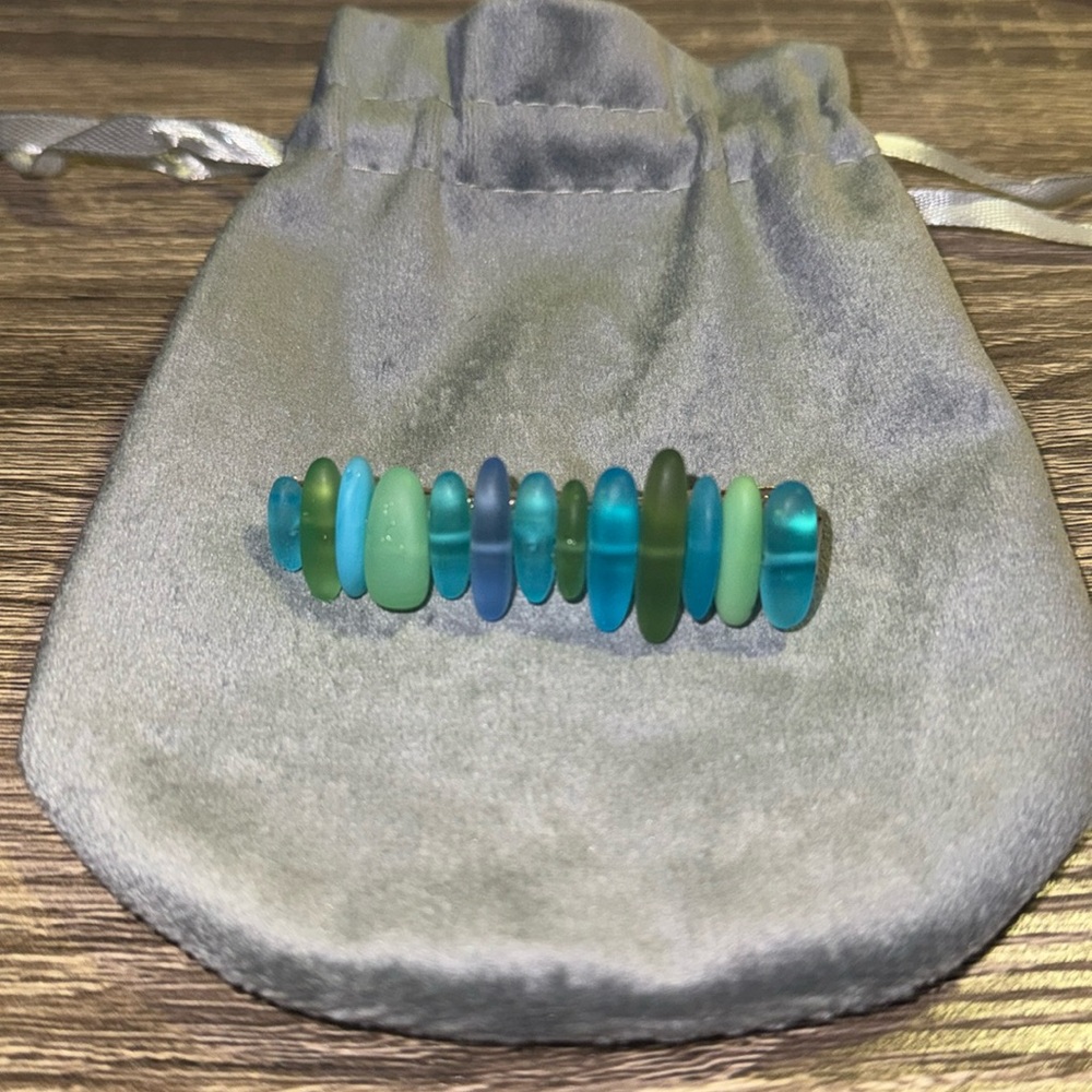 NEW Sea Glass Barrette Clip